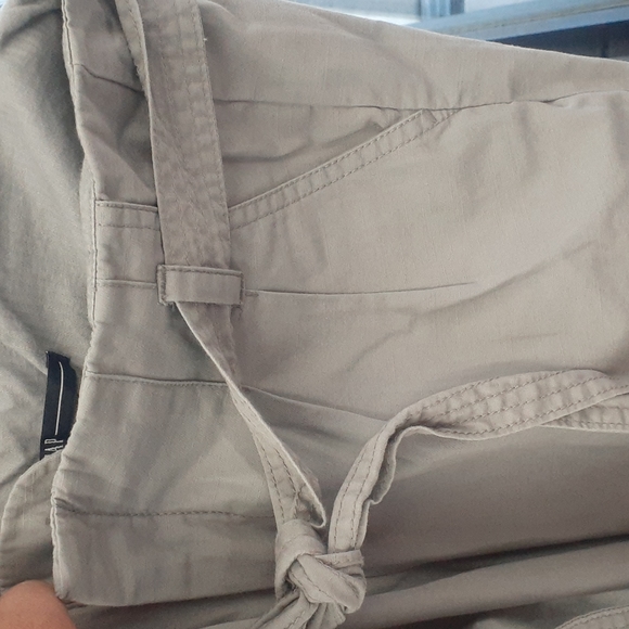 GAP Wearlight Gray Tie-Waist Wide-Leg Pants size 1 ? - Picture 3 of 5